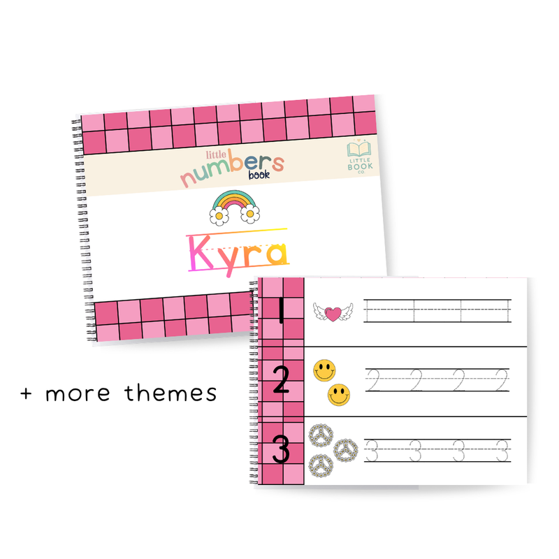 Personalized Number Book